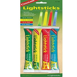 Coghlan's Multi-Colored Lightsticks, 4-Pack