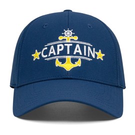 Rybicag Captain Hat for Men Women,Cool Boat Gifts for Boat Owners,Boating Gifts Accessories for Dad