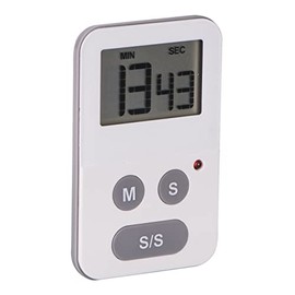 Avanti 12945 Digital Kitchen Timer with Flashing Light, White