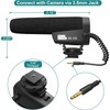 PIXEL Camera Microphone Shotgun Microphone Professional Super Cardioid VideoMicro Perfect