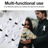 OYZOQ Mourning Bows with Text, for Funeral Funeral Accessories and