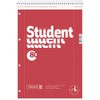 Brunnen 106791201 Left-Handed Student Notepad A4 Squared Ruled Line Style