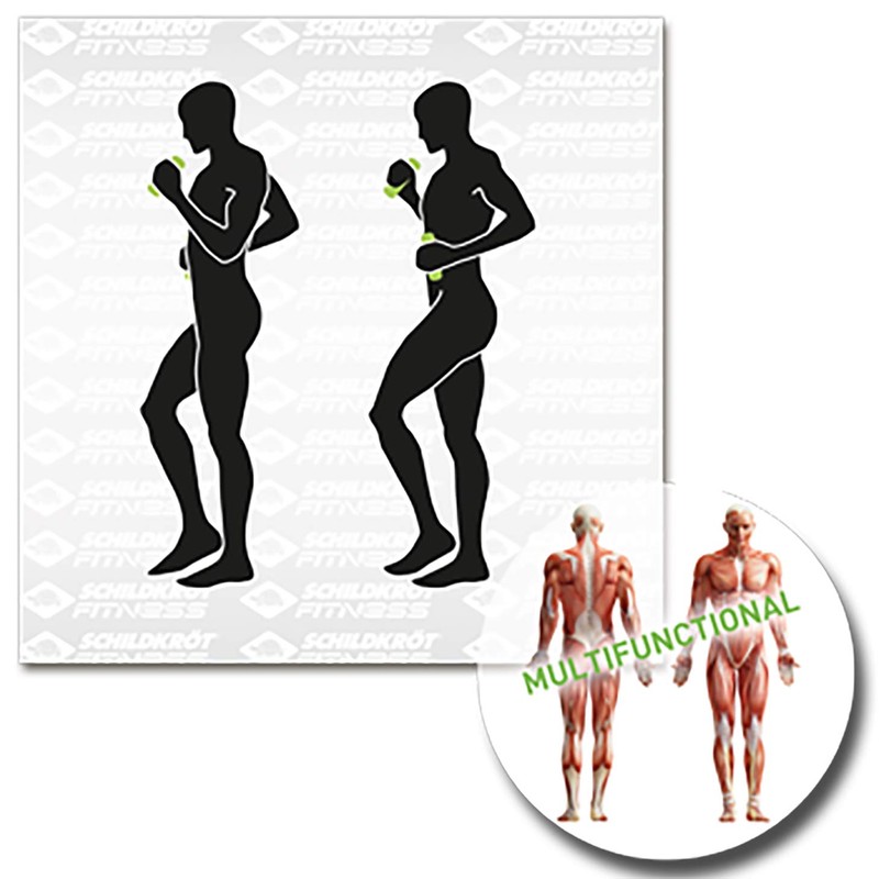 Schildkröt Fitness Soft Dumbbells Aerobic Dumbbells Functional Training, multicolour, m