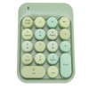 AJAZZ Wireless Numeric Keyboard Chocolate Keycap for Game Direction Switching
