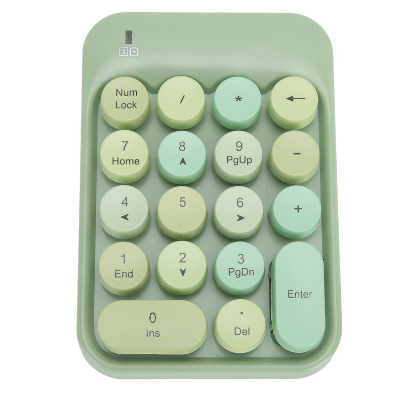 AJAZZ Wireless Numeric Keyboard Chocolate Keycap for Game Direction Switching