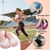 4 Pairs Silicone Toe Separators for Women & Men,Bunion Corrector