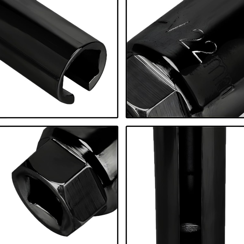 BELOMI Oxygen Sensor Socket with Side Wire Cutout, 3/8 Inch