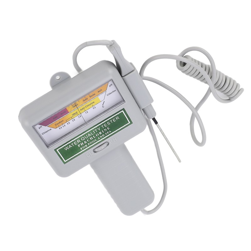 Portable PH Tester Chlorine Meter Swimming Pool Spa Water Quality