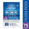 DenTek Cross Flosser Floss Picks, X-Shaped Floss Hugs Teeth, 75