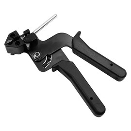 POFET Stainless Steel Cable Tie Gun and One-Handed Operation for Heavy-Duty Zip Ties - Cable Tie Tool for Stainless Steel and Metal Tie Wraps