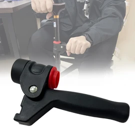Walking Cane Handle Grips Replacement for 7/8" Crutch Pipe - Ergonomic Stand Assist for Seniors and Disabled, Adjustable, 1 Pcs