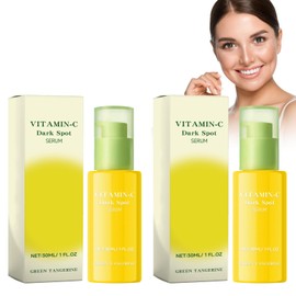 Vitamin C Serum Für Gesicht, Dark Spot Correcting Serum, Bio Hyaluron Serum Mit Vitamin C, Natürliche Pflege Gesichtsserum, Spendet Intensiv Feuchtigkeit Und Hellt Den Hautton Auf (2 Pcs)