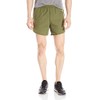 Soffe Mens Dri Running Shorts, OD Green, X-Large