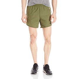 Soffe Mens Dri Running Shorts, OD Green, X-Large
