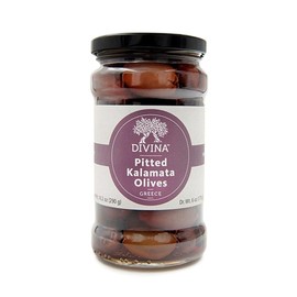 Divina Pitted Kalamata Olives, 6 Oz. (Case of 6)