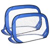 2 Pack Soccer Goals for Backyard, Portable Soccer Goal, Collapsible
