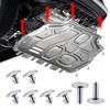 8PCS Engine Splash Shield Hardware Kit, Lower Cover Pin Screws,