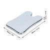 80x50x6mm Concave Shape Terahertz Gua Sha Facial Tool Guasha Board