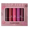 Italia Deluxe Top Five Baddie Babe Mousse Matte Lipstick Set