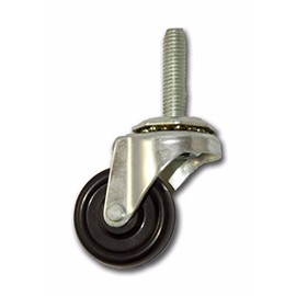 1-5/8" Caster w/ 3/8" x 1-1/2" Stem & Rubber Wheel