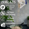 ZEROats Organic Oatmeal - Zero Sugar, Vegan Oats, Sweetened With