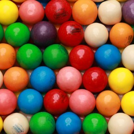 Gumballs for Gumball Machine – Mixed Fruit Flavored Chewing Gum 15 OZ, 0.94” Gumballs – Nostalgic Bubble Gum for Party Favors, Easter Baskets, Candy Bar & Sweet Treats