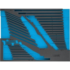 Hazet 163-525L Foam Insert, Assortment Box