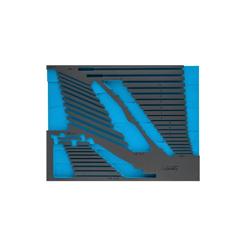 Hazet 163-525L Foam Insert, Assortment Box