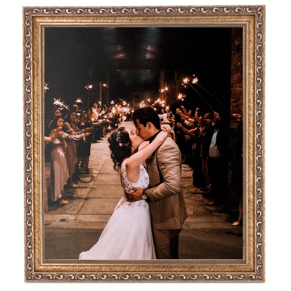 ArtToFrames 20x30 Inch Silver Picture Frame, This 1.30 Inch Custom