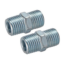 Silverline 868632 Air Line Equal Union Connector 2pk 1/4" BSPT