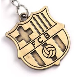 Llavero logo del Barcelona Logo color Oro Metalizado, logo barca, de metal, Accesorio Deportivo para Fanáticos, Regalo Ideal para Aficionados, Llavero de Fútbol para Llaves, mochilas y bolsos