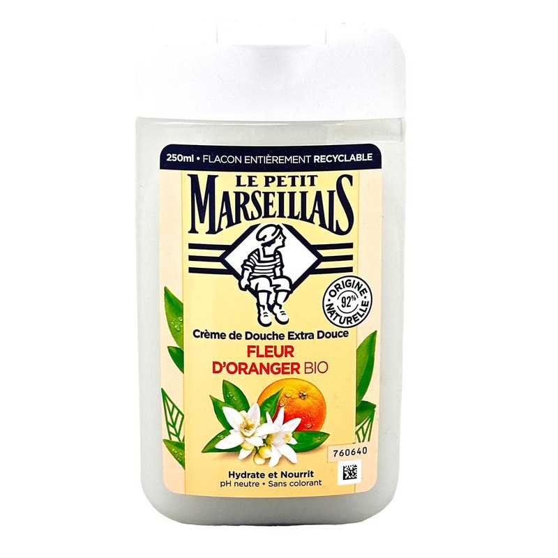 Le Petit Marseillais Shower Gel with Orange Blossom 3 x