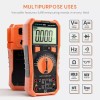 Crenova Digital Multimeter TRMS Multi Tester Auto-Ranging Volt Meter 6000