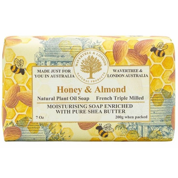 Wavertree & London Soap 200g - Honey & Almond