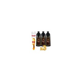 Shampoo Tinte Instantáneo Cubre Canas Natural Jengibre 3pz F