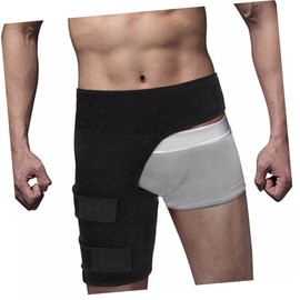 Baluue 1pc Lumbar Support Belt and Thigh Brace for Fitness Portable Supporter for Weightlifting and Sports Breathable Material for Reduced Muscle Fatigue