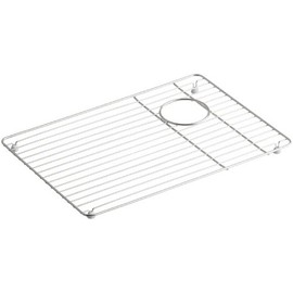 KOHLER K-6238-ST Riverby Sink Rack, Stainless Steel 1.00 x 20.38 x 14.13 inches