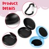 Giantree 2pcs Earplug Cases, Round Potable Ear Plug Holder with