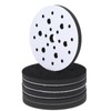 Wanmu 6Pcs Foam Interface Pads, 6 Inch 25 Holes Hook