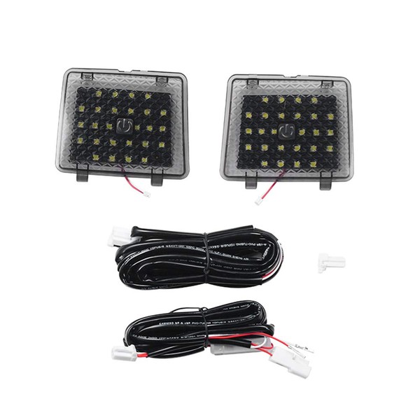 Powerty Compatible with LED Lights Toyota RAV4 2019 2020 2021 Cargo Lamps Decorative Atmosphere Lamp Trunk Ceiling Lighting 2 PCS (Not Fit for 2022+ RAV4)