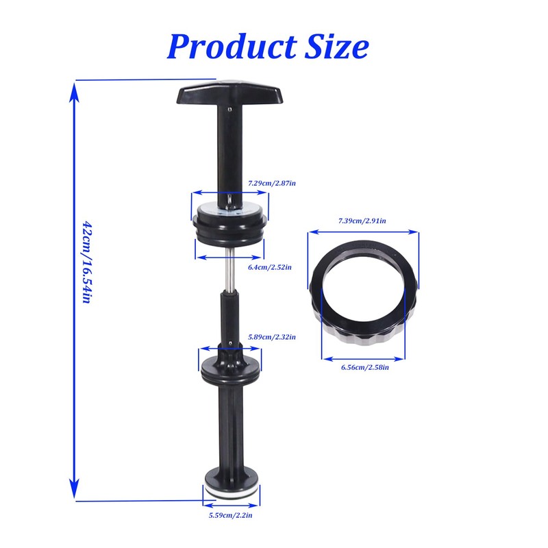 HAUKING SPX0410BA Handle and Piston Assembly, 2 Inch Backwash Slide