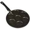 Nordic Ware Holiday Pancake Pan, Black 0.6 cup