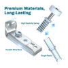 Ulsam Professional Bi-Fold Door Hardware Repair Kit Folding Door Replacement