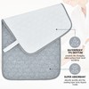 Yaopelky 3 Pack Washable Reusable Waterproof Changing Mat Longer Changing
