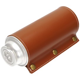 GoodsLand GD-CBCV-BR [Cover & Simple Stand] CB Can Cover, Leather Stand, Function, Simple, Stylish