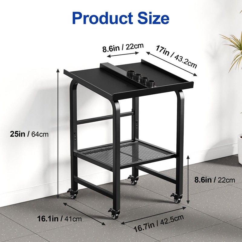 Dumbbell Stand Fits For Adjustable Weights Dumbbell Rack With Wheels