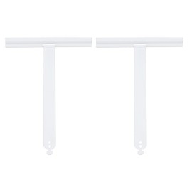 Micro Traders 2 pcs Roller Garage Door T Clip Spares Roller Shutter Connecting Locking Spring with Dovetail Mini Suspension Spring for Garage Door Roller Shutter, HP880W