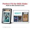 Graded Trading Card Frame Display with Folding Stand | Fits
