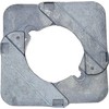 X-Plate Universal Escutcheon Plate - Heavy Duty - Fits Pipes