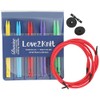 Love2Knit Interchangeable Knitting Needle Set-Sizes 42864